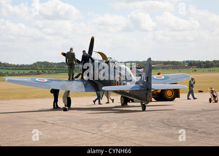 Hawker Sea Fury T20 - VX281 VL120 Banque D'Images