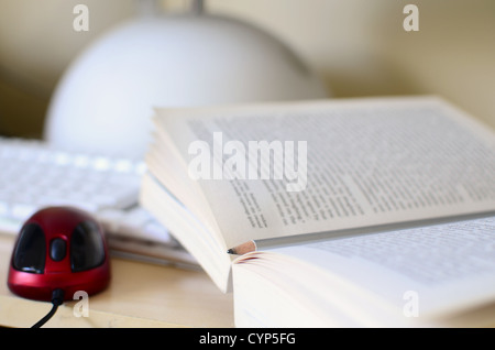 Les techniques d'étude critique de livre Banque D'Images