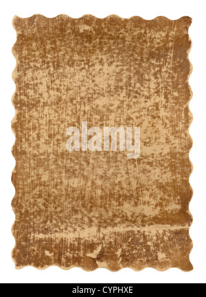 Carte postale carton Vintage background avec des bords. Banque D'Images