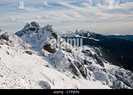 Paysage de montagnes Ciucas Banque D'Images