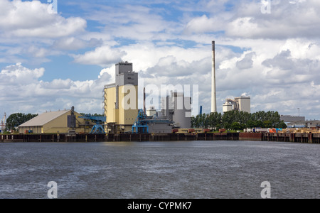 L'industrie du port de Brême, Allemagne du Nord Banque D'Images