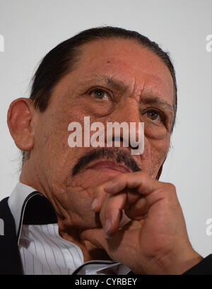 8 novembre 2012 - Moscou, Russie - novembre 08,2012. Sur la photo : l'acteur américain Danny Trejo à Moscou (Image Crédit : © PhotoXpress/ZUMAPRESS.com) Banque D'Images