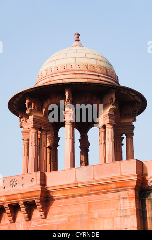 Voir la section haute d'un édifice gouvernemental, Rashtrapati Bhavan, New Delhi, Inde Banque D'Images