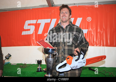 Colin Clutterbuck gagnant de la Cour suprême Champion au 34e Championnats Nationaux,pose de haie le samedi 27 octobre 2012 Banque D'Images