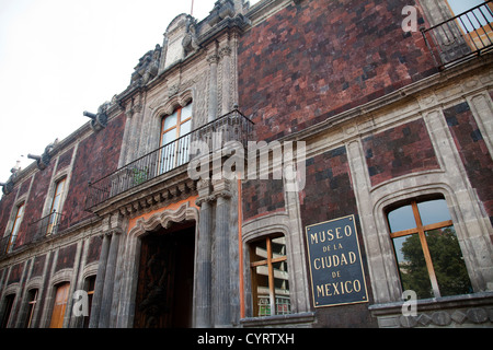 Musée de la ville de Mexico à Mexico DF Banque D'Images