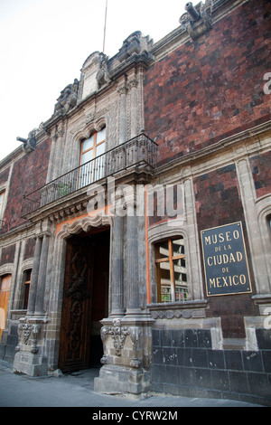 Musée de la ville de Mexico à Mexico DF Banque D'Images