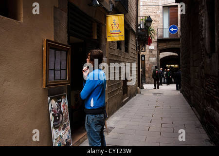 El Born. Barcelone. La Catalogne. L'Espagne. Banque D'Images