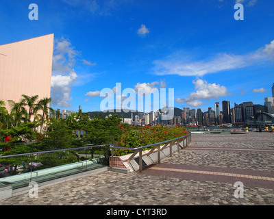 Centre Culturel, Tsim Sha Tsui, Hong Kong Banque D'Images