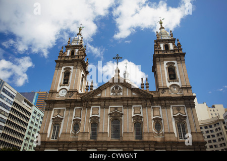 Église Notre Dame de Candelaria, Centro, Rio de Janeiro, Brésil Banque D'Images