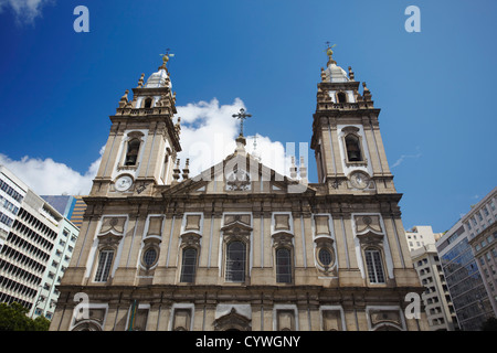 Église Notre Dame de Candelaria, Centro, Rio de Janeiro, Brésil Banque D'Images