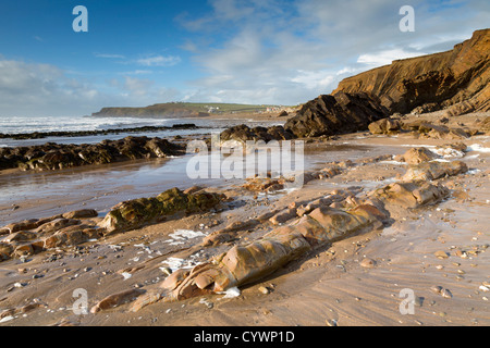 Widemouth Bay, Cornwall, UK Banque D'Images