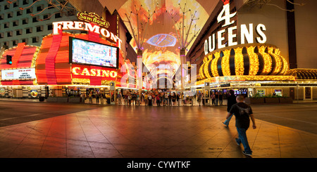 Fremont Street Experience, Las Vegas Banque D'Images