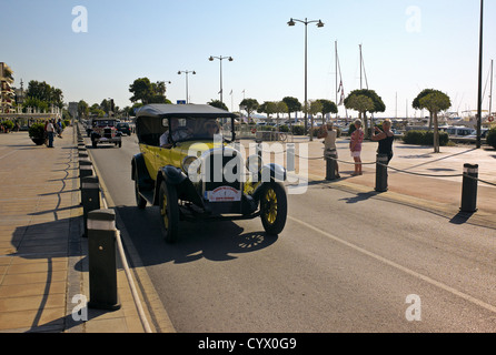 -Cambrils Gold Coast- voitures classiques, Tarragone, Catalogne, Espagne. Banque D'Images