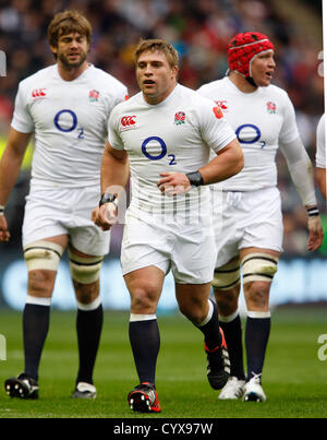 TOM YOUNGS TWICKENHAM MIDDLESEX ANGLETERRE ANGLETERRE RU 10 Novembre 2012 Banque D'Images