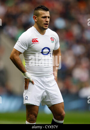 DANNY CARE TWICKENHAM MIDDLESEX ANGLETERRE ANGLETERRE RU 10 Novembre 2012 Banque D'Images