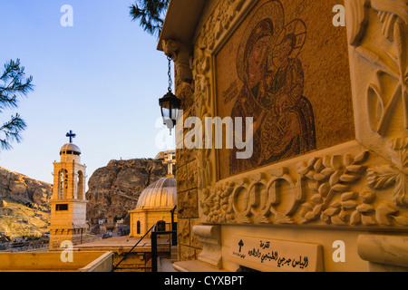 Saint Thecla couvent à Maaloula. La Syrie Banque D'Images