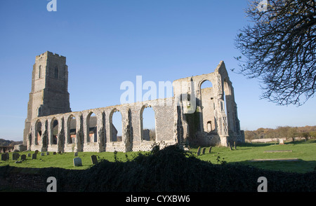 Eglise de Saint Andrew, Covehithe, Suffolk, Angleterre Banque D'Images