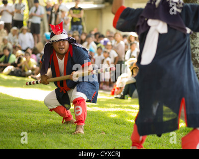 Mushaama Harvest Festival île Hateruma Yaeyamas, Okinawa, Japon Banque D'Images