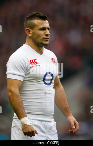 DANNY CARE TWICKENHAM MIDDLESEX ANGLETERRE ANGLETERRE RU 10 Novembre 2012 Banque D'Images