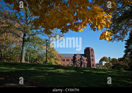 L'automne à l'université de Yale. Banque D'Images