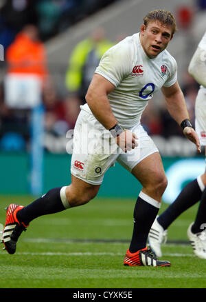 TOM YOUNGS TWICKENHAM MIDDLESEX ANGLETERRE ANGLETERRE RU 10 Novembre 2012 Banque D'Images