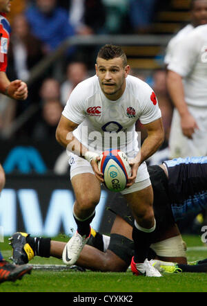 DANNY CARE TWICKENHAM MIDDLESEX ANGLETERRE ANGLETERRE RU 10 Novembre 2012 Banque D'Images