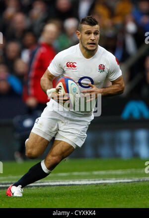 DANNY CARE TWICKENHAM MIDDLESEX ANGLETERRE ANGLETERRE RU 10 Novembre 2012 Banque D'Images