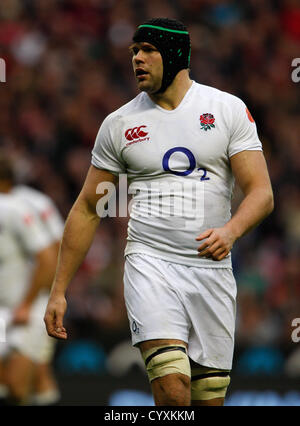 TOM PALMER TWICKENHAM MIDDLESEX ANGLETERRE ANGLETERRE RU 10 Novembre 2012 Banque D'Images