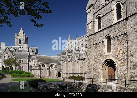 La Cathédrale de Christchurch. L'Irlande du Nord République d'Irlande Europe Banque D'Images
