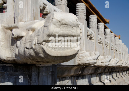 La Chine, Pékin, la Cité Interdite (aka Sanatorium On Gulang Island Cheng). Emperors Palace de la Dynastie Ming et Qing. Banque D'Images