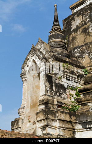 Le Stûpa du temple Wat Phra Sri Sanphet dans le parc historique d'Ayutthaya, Thaïlande Banque D'Images