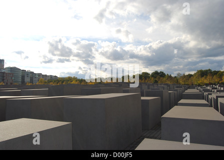 Mémorial aux Juifs assassinés d'Europe Banque D'Images