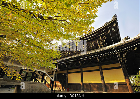 Des détails architecturaux de l'un des principaux couloirs de Nanzenji temple de Kyoto, Japon Banque D'Images