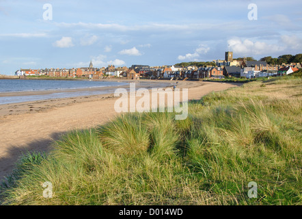 Dunes de sable, West Bay, North Berwick, East Lothian, Scotland, UK Banque D'Images