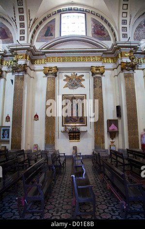 Templo deJesus Maria Church dans le centre historique de la ville de Mexico DF Banque D'Images