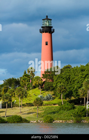 L'arrivée de lumière de Jupiter, Jupiter, Palm Beach County, Treasure Coast, Florida, USA Banque D'Images