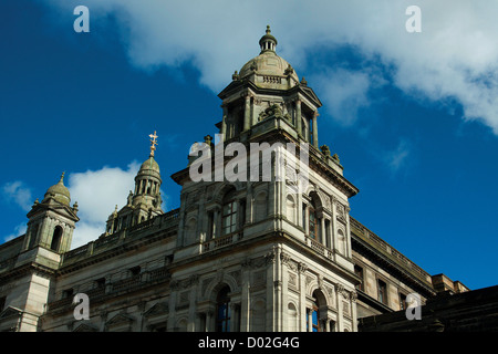 Glasgow City Chambers, George Square, Glasgow Banque D'Images