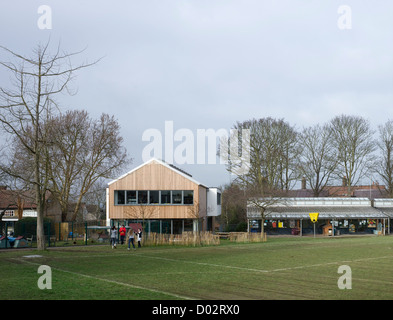 Le roi Alfred l'École - Les cinq capacités, Londres, Royaume-Uni. Architecte : Walters et Cohen Ltd, 2012. Voir l'ensemble jouant fie Banque D'Images