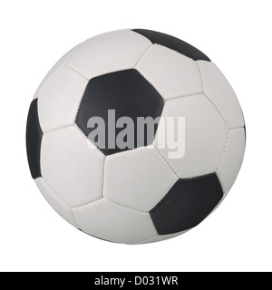 Classic Noir blanc football soccer Banque D'Images