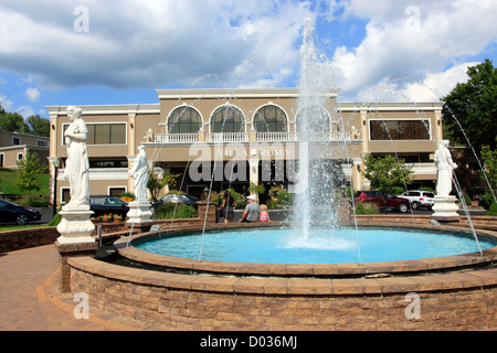 Villa Roma vacation resort Callicoon New York dans les monts Catskill Banque D'Images