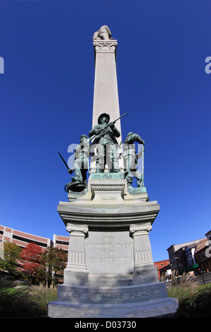 La guerre civile au monument historique d'État Philipse Manor Hall Place Yonkers New York Banque D'Images