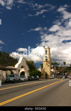 Ojai Valley en Californie Banque D'Images