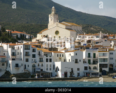 Cadaqués (Cap de Creus - Costa Brava). Baix Empordà. Girona. Catalunya. Banque D'Images