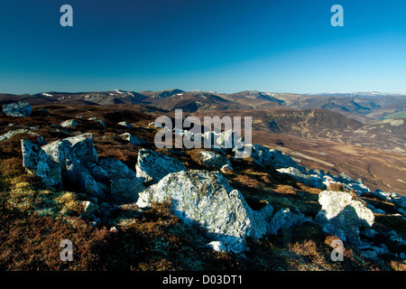 Les Cairngorms du Corbett de Morrone, Aberdeenshire Banque D'Images