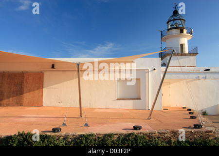 Faro de Cap de Creus (Cadaqués - Costa Brava). Alt Empordà. Girona. Catalunya. Banque D'Images