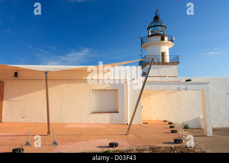 Faro de Cap de Creus (Cadaqués - Costa Brava). Alt Empordà. Girona. Catalunya. Banque D'Images