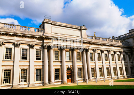 Trinity College of Music, maison de l'amiral, le Roi Charles Court, Old Royal Naval College de Greenwich, London, UK Banque D'Images