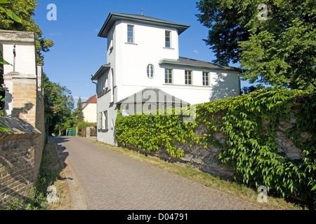 Rues et places à Werder / Havel Banque D'Images