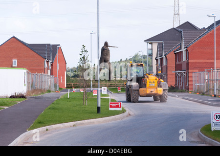 Nouveau bâtiment d'accueil de développement résidentiel. Bridqwater Somerset. Banque D'Images