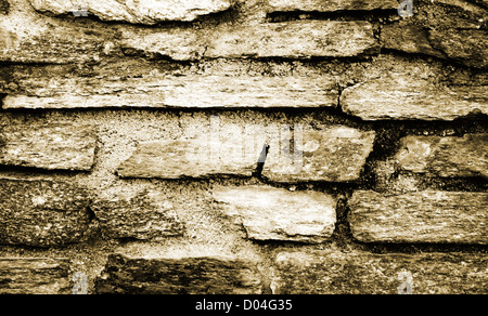 Rock Wall, Close up.Texture background. Beaucoup de détails. Banque D'Images